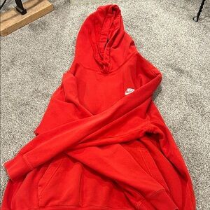 Nike Bold Red Pullover Hoodie